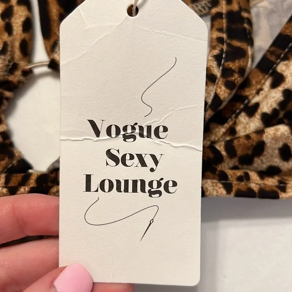 Womens Cheetah top - Picture 3 of 5